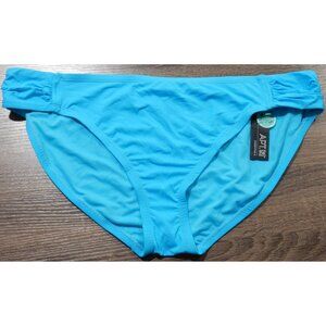NWT - APT 9 SIDE TAB BIKINI BOTTOM - XXL - TURQUOISE